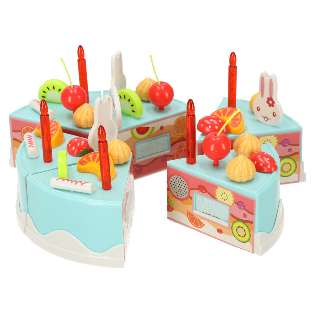 Birthday Cake Cutting Kitchen 75 El. Blue