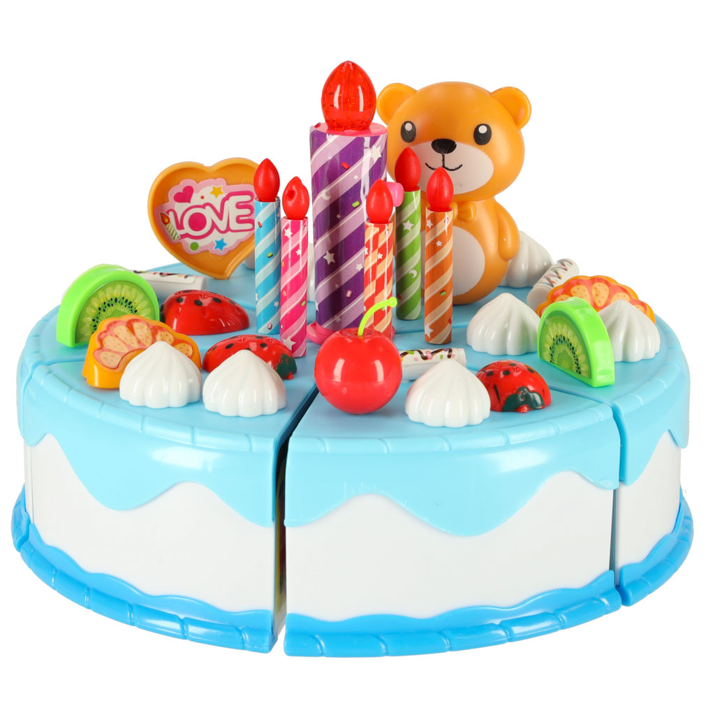 Birthday Cake Cutting Kitchen 80 El. Blue