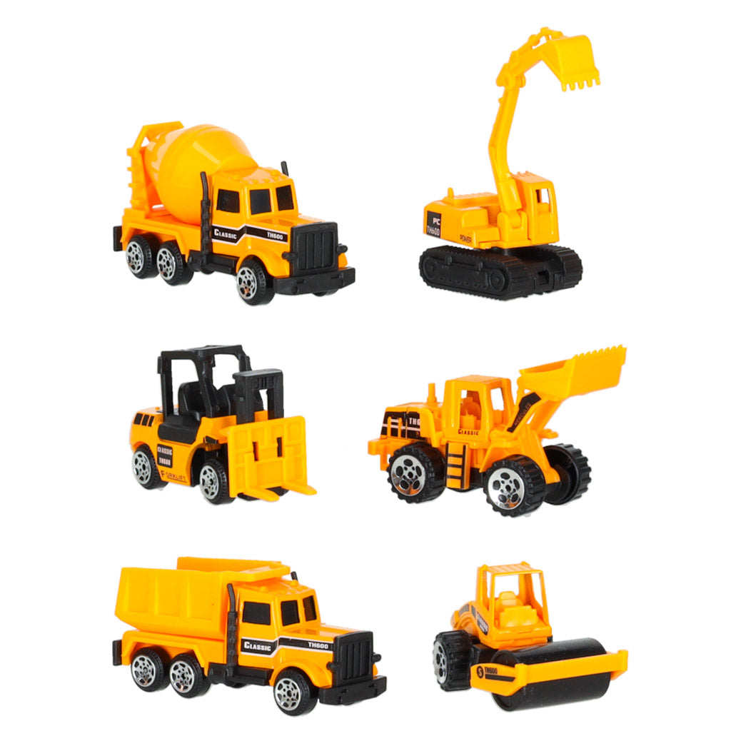 Transporter Truck Tir Launcher + Metallautos Baumaschinen