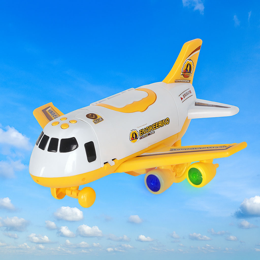 Transporter Plane + 3 Cars Construction Vehicles