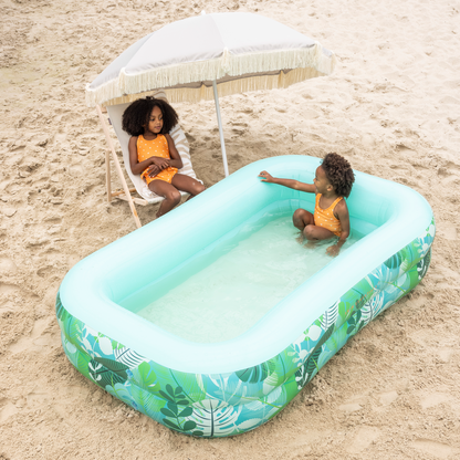 Swim Essentials Pool - Green - Tropic Dream - 211 X 132 X 46 Cm