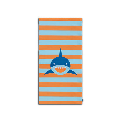 Swim Essentials Strandtuch Mikrofaser – Mehrfarbig – Tropic Shark – 135 x 65 cm