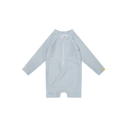 Swim Essentials Uv бански костюм за момчета - синьо/бяло - сини ивици