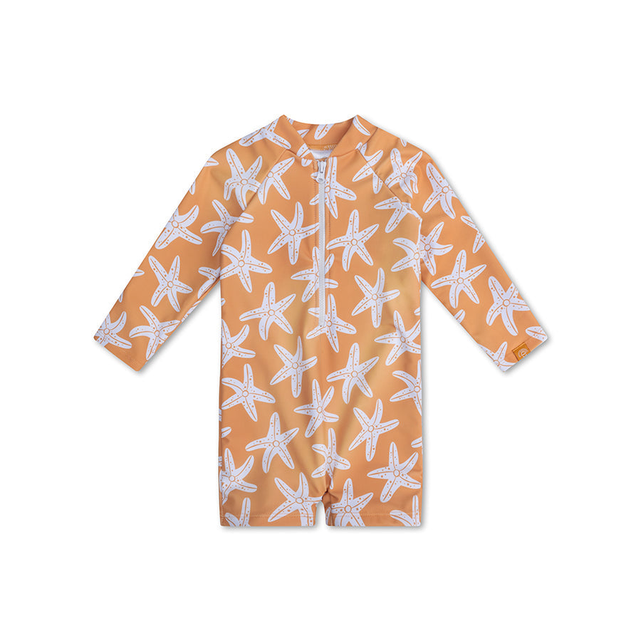 Swim Essentials Uv Badedragt Drenge - Orange - Seastar