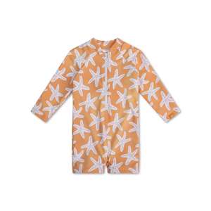 Swim Essentials Uv Swimsuit Boys - Orange - Seastar