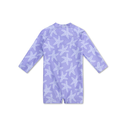 Swim Essentials Uv Swimsuit Boys - Lila - Seastar
