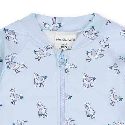 Swim Essentials Uv Swimsuit Boys - Blue - Little Seagull