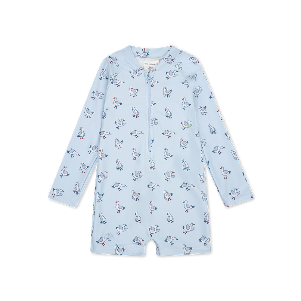 Swim Essentials Uv Swimsuit Boys - Blue - Little Seagull