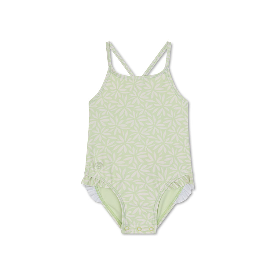 Swim Essentials Swimsuit Girls - Green - Matcha