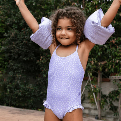 Maillot de bain Swim Essentials Filles - Lila - Léopard