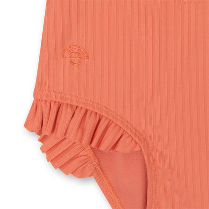 Swim Essentials Uv Swimsuit Girls With Long Sleeves - Pink - Pink Bay