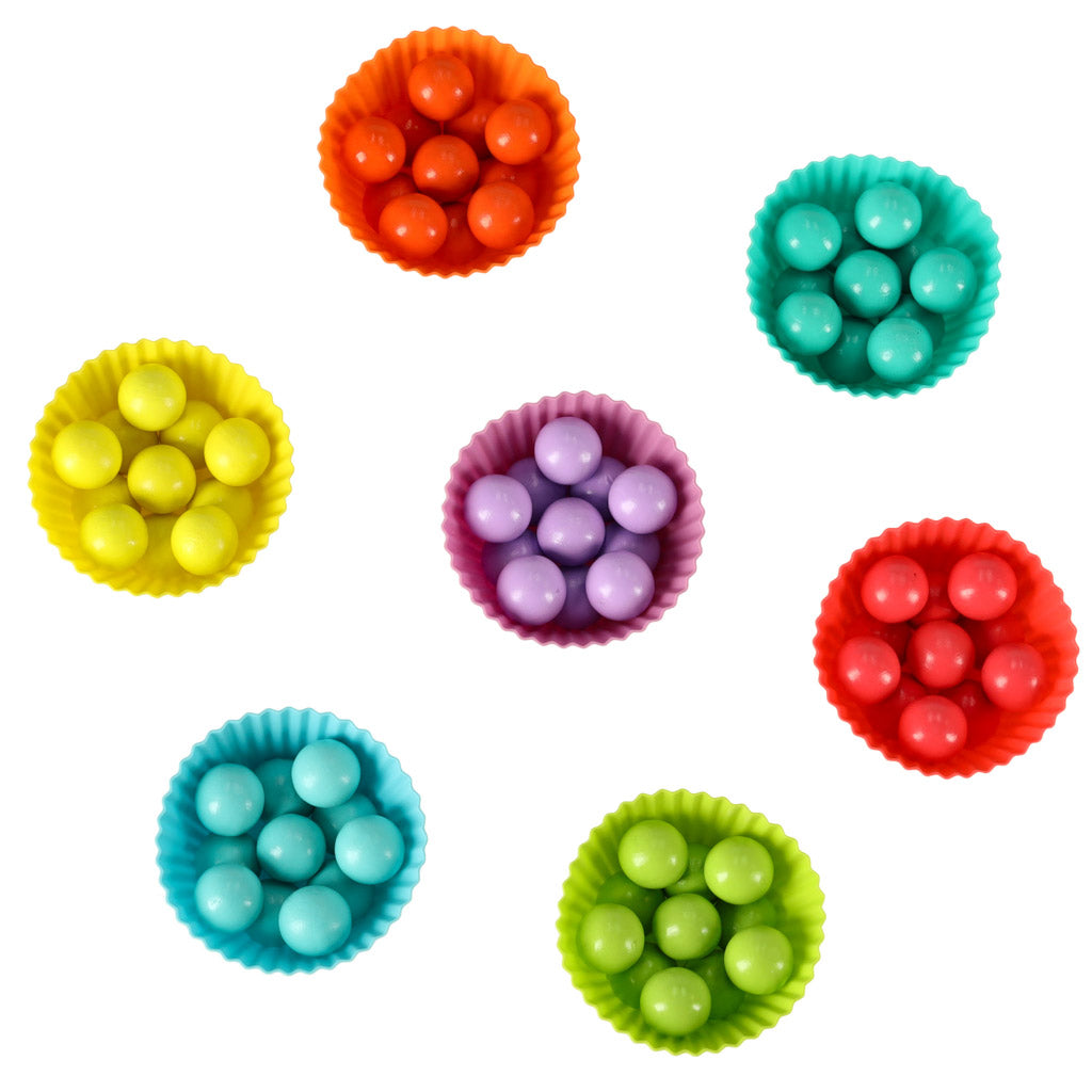 Quebra-cabeça de mosaico de bola de miçangas Montessori educacional 77el.