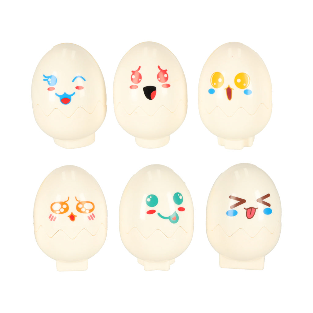 Educational Puzzle Sorter Match Shapes Eggs Montessori Animals 6 Pcs