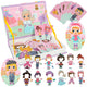 Magnetic Puzzle Dress Up Doll 51el.
