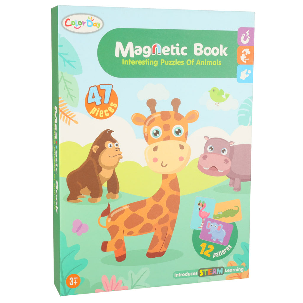 Magnetic Puzzle Animals Safari 47el.