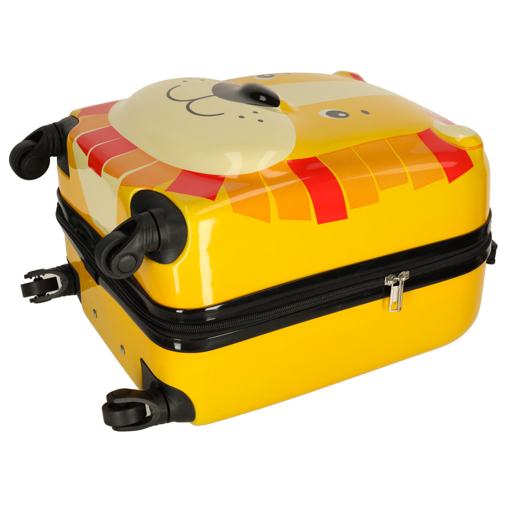 Children's Travel Suitcase On Wheels Lion