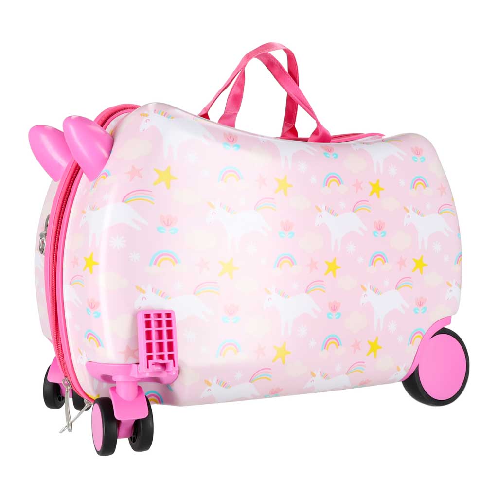 Travel Suitcase For Children On Wheels Hand Luggage Unicorn