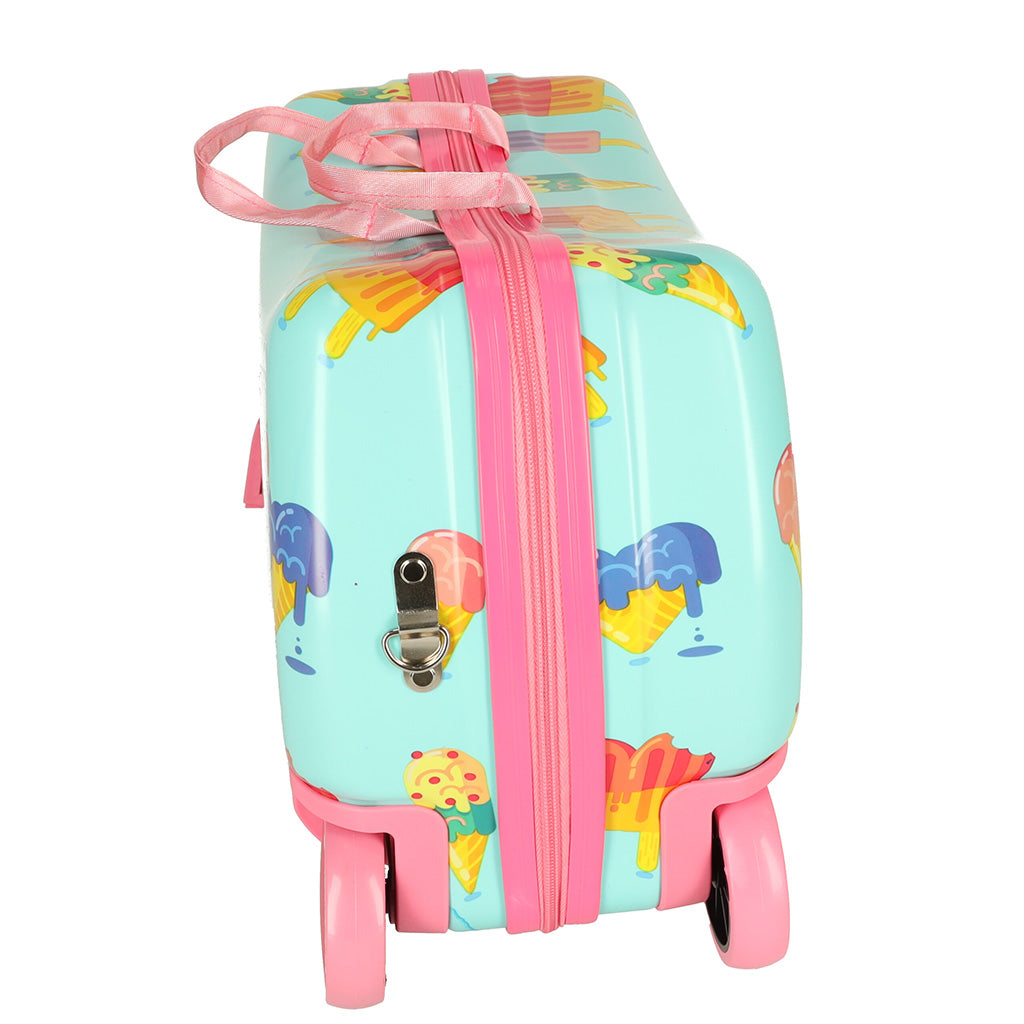 Children's Travel Case On Wheels Ice Cream