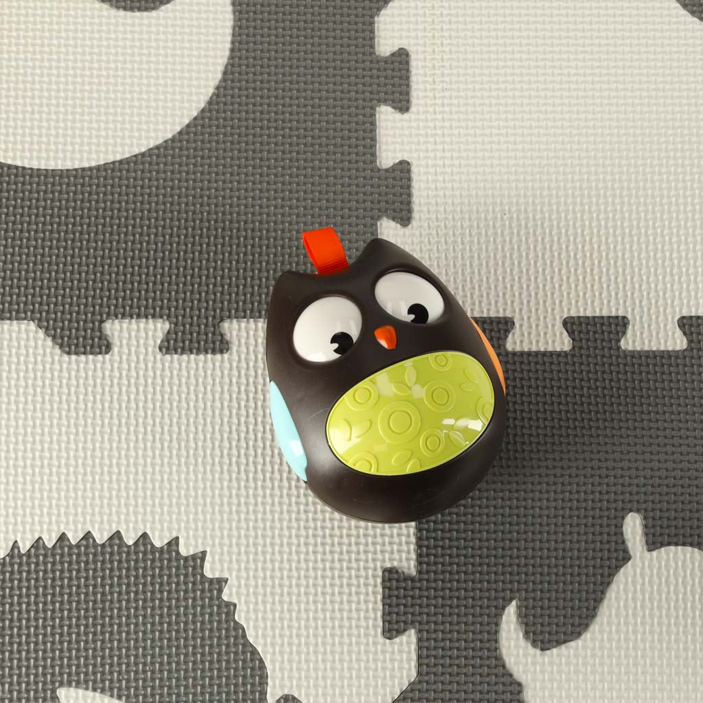 Wańka Wstańka Owl Sensory Sway Brown