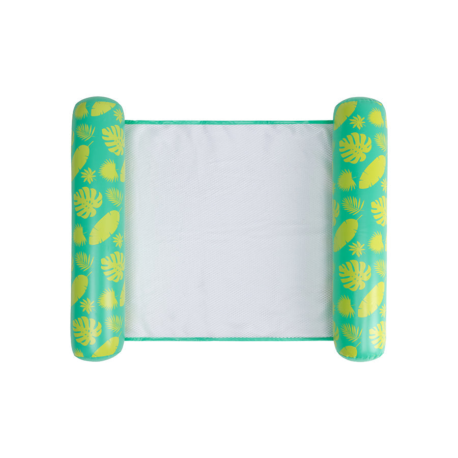 Swim Essentials Water Hammock - Green - Leafy Escape