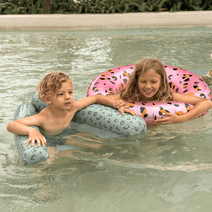 Swim Essentials Water Hammock - Green - Leopard