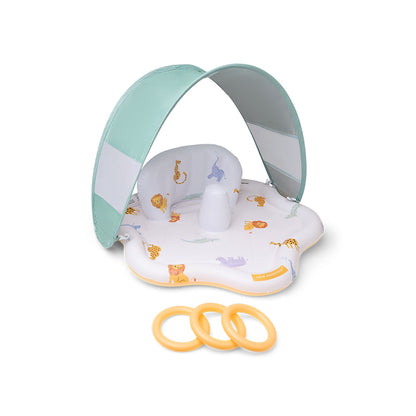 Swim Essentials Baby Splash Mat - Multicolored - Wild Life - Ø 76 Cm