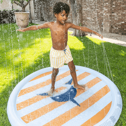 Pulvérisateur d'eau gonflable Swim Essentials - Multicolore - Requin Tropical - Ø 150 cm