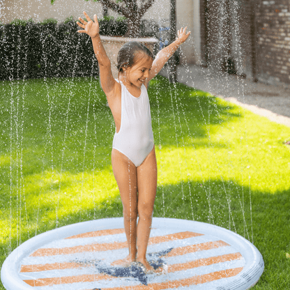 Pulvérisateur d'eau gonflable Swim Essentials - Multicolore - Requin Tropical - Ø 150 cm