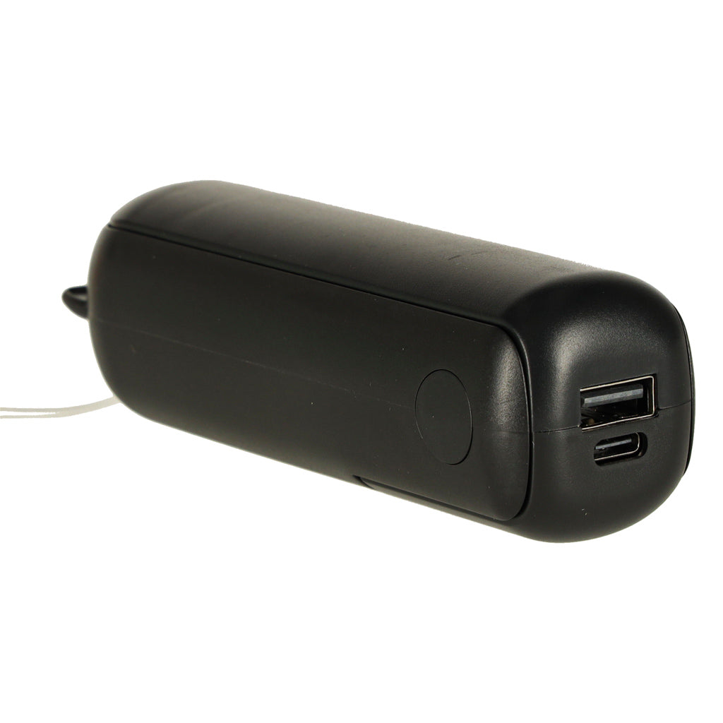 Ventilatore da scrivania Mini mulino a vento pieghevole portatile USB portatile nero