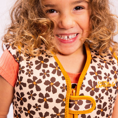 Swim Essentials Swim Vest - Orange - Wild Flower