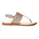 Metallic Silver Sandals