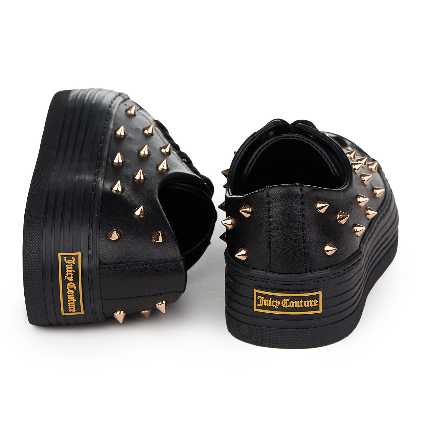 Juicy Couture Sneakers Natuurlijk Leer Witte Lage Top