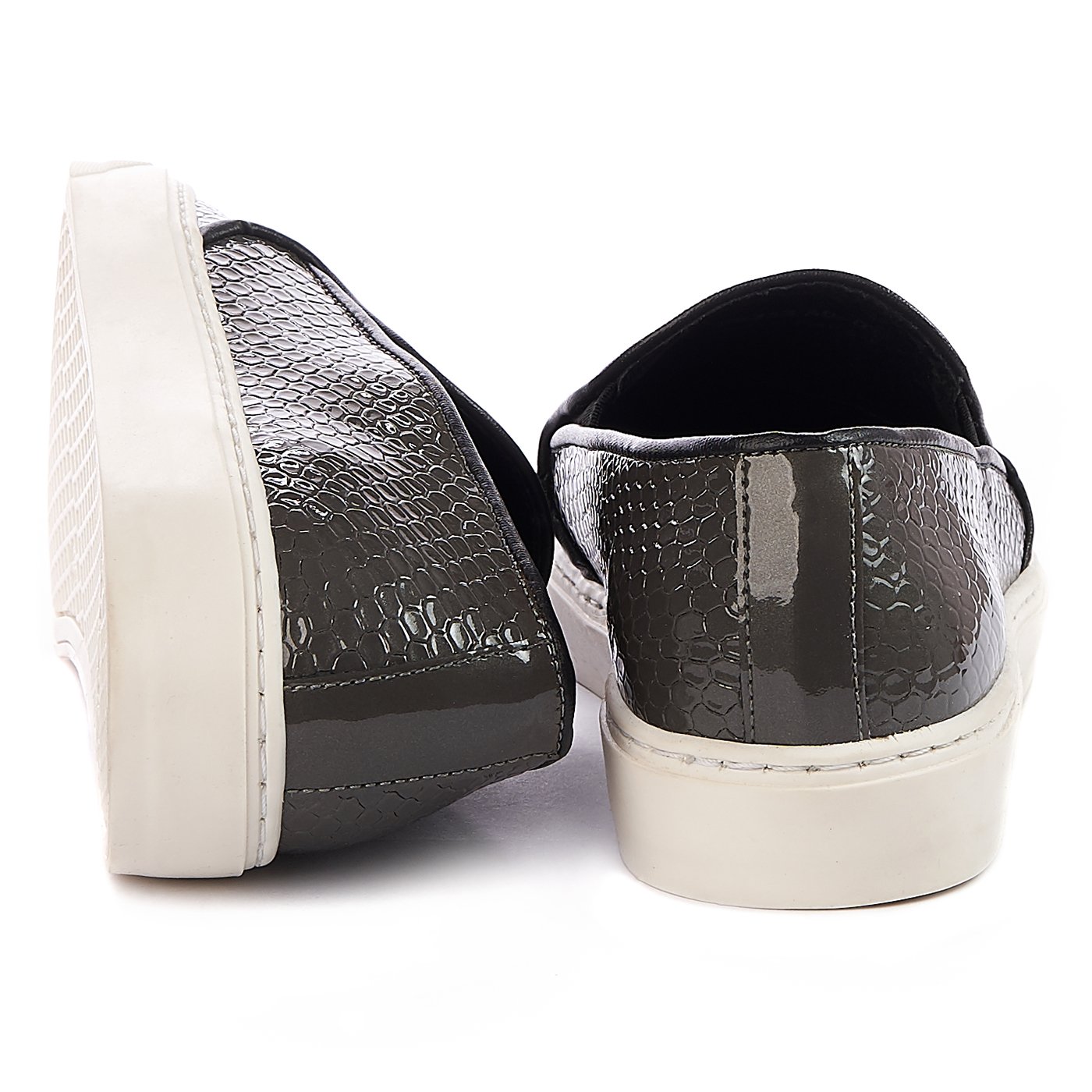 Sapatos Bronx couro natural cáqui zln 0163