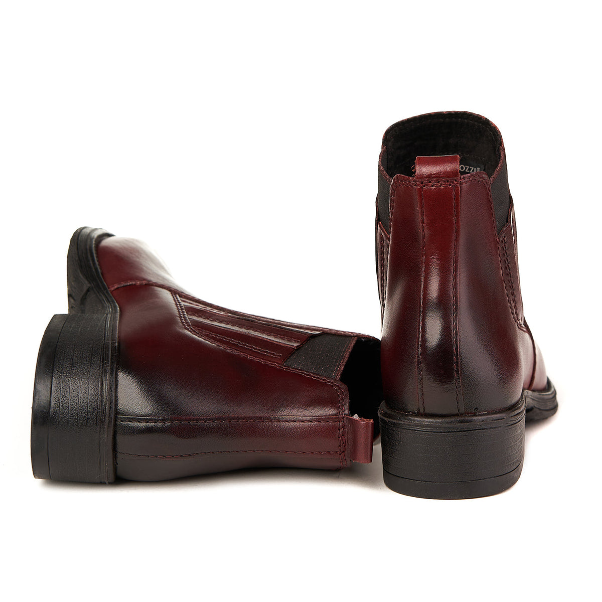 Marco Tozzi Boots Bordeaux Ant Fur Lined Genuine Leather