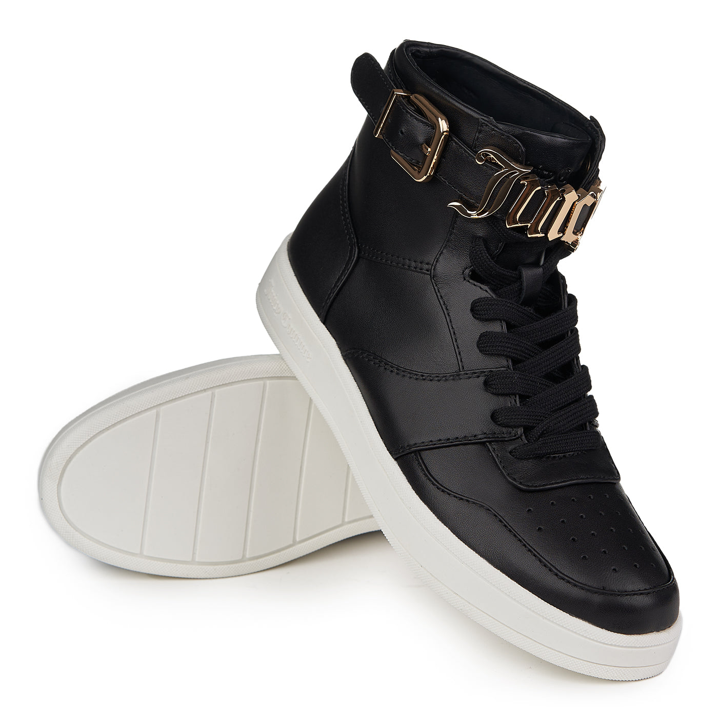 Juicy Couture Sneakers Natural Leather Candice High Top