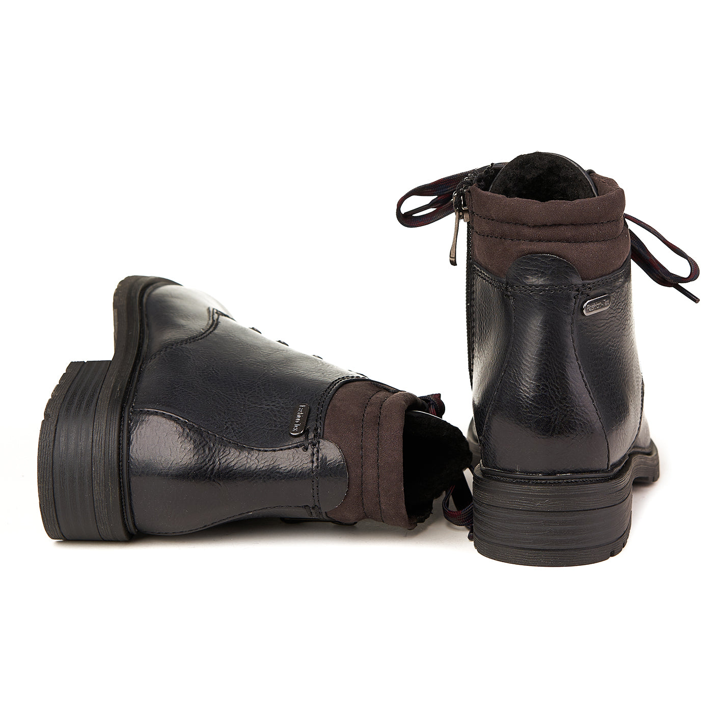 Marco Tozzi Bottines Fourrées Fourmi Bleu Marine Bleu