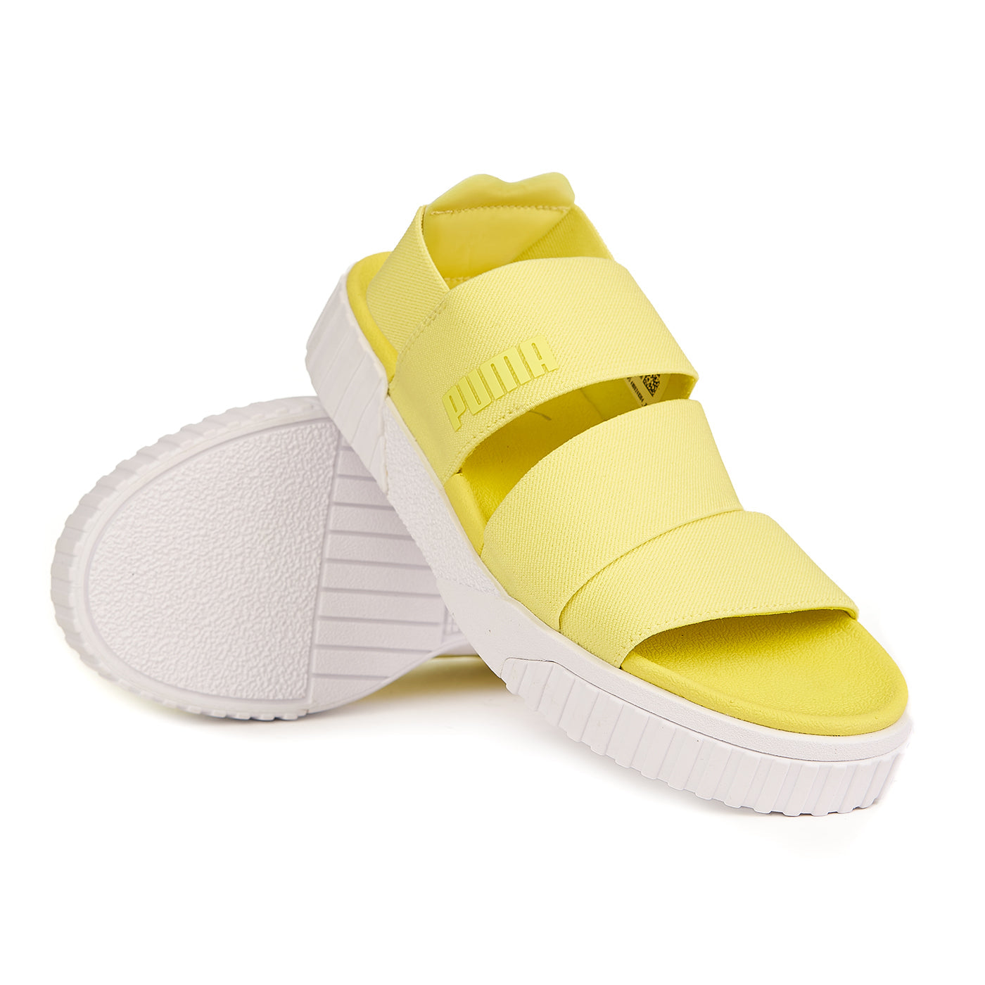 Puma Cali Sandales Jaune Fluo