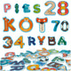 Foam Letters Numbers Bath Toy