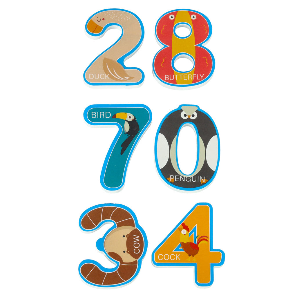 Foam Letters Numbers Bath Toy
