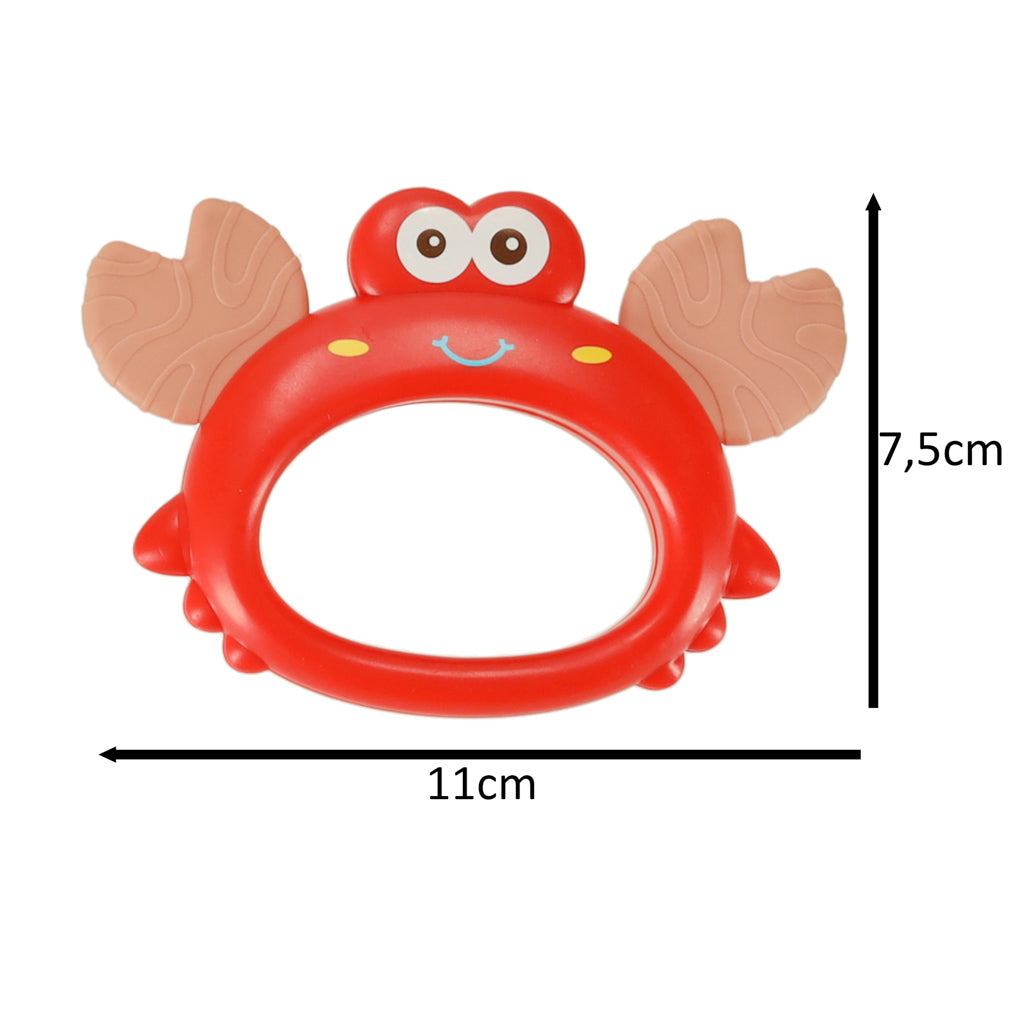Sensory Teether Rattle Set Of 6 Pcs.