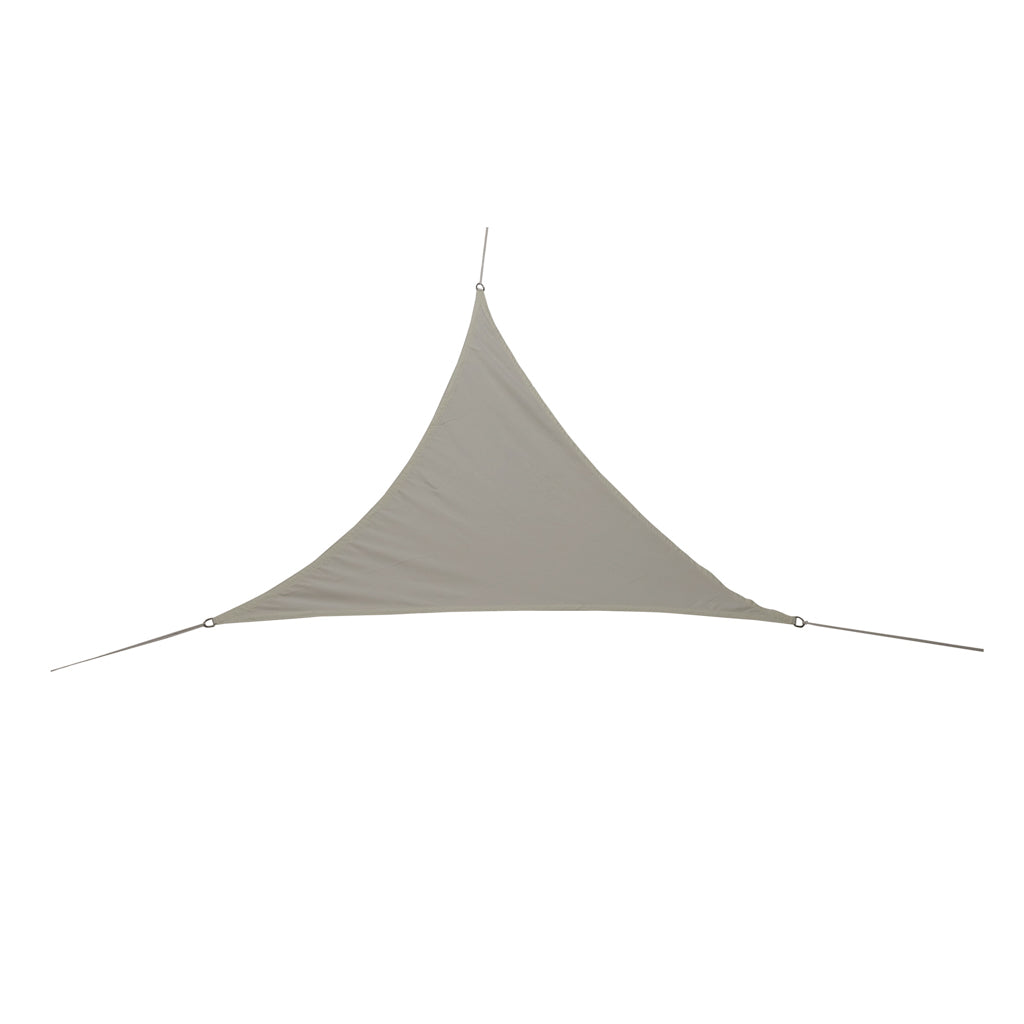 Luaro Garden Terrace Sunshade Sail Waterproof 3x3x3m Triangle Grey