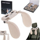 Head And Neck Adjustable Car Headrest Beige
