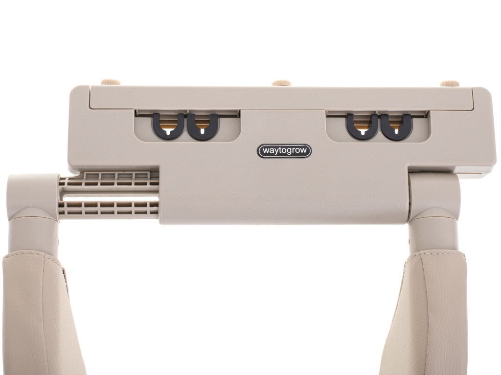 Head And Neck Adjustable Car Headrest Beige