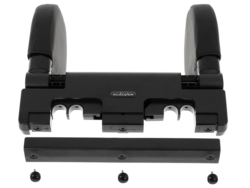 Head And Neck Adjustable Car Headrest Black