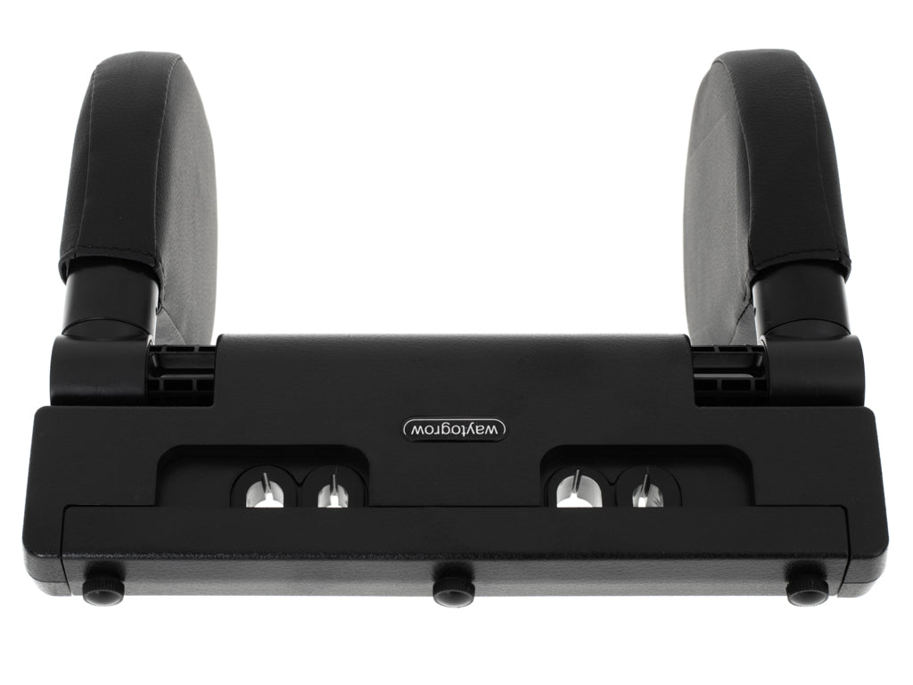 Head And Neck Adjustable Car Headrest Black