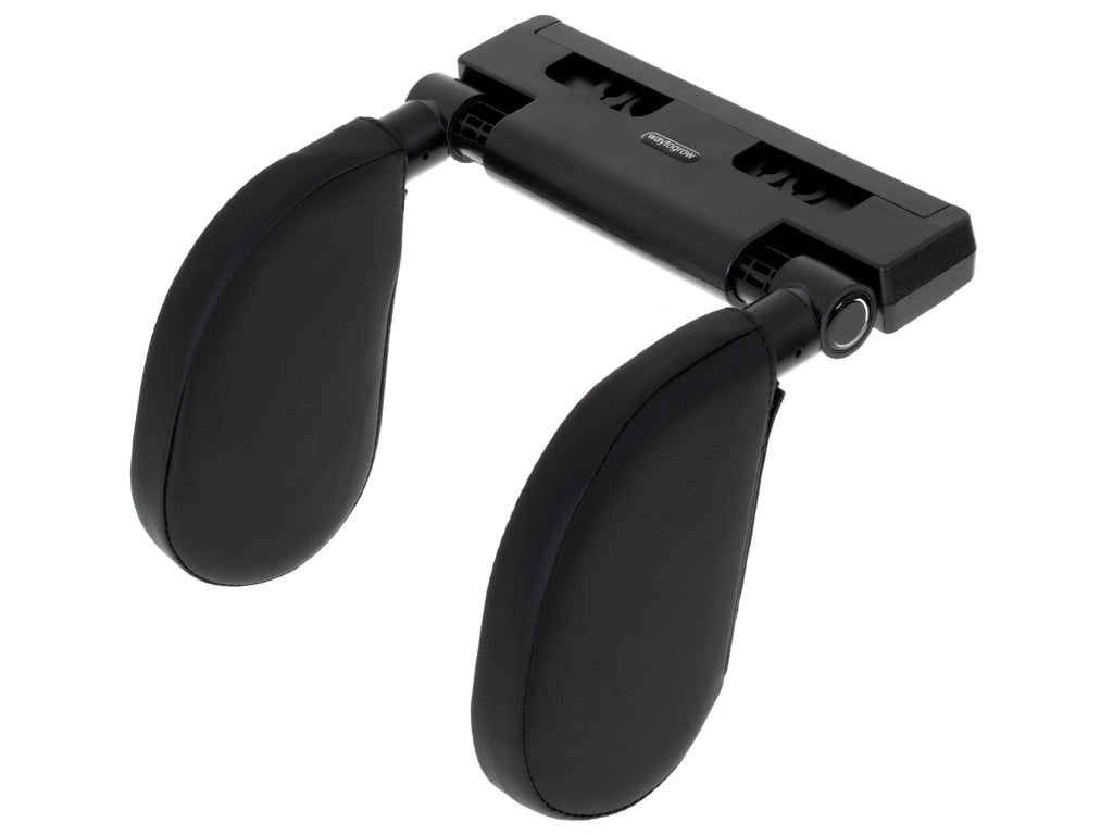 Head And Neck Adjustable Car Headrest Black