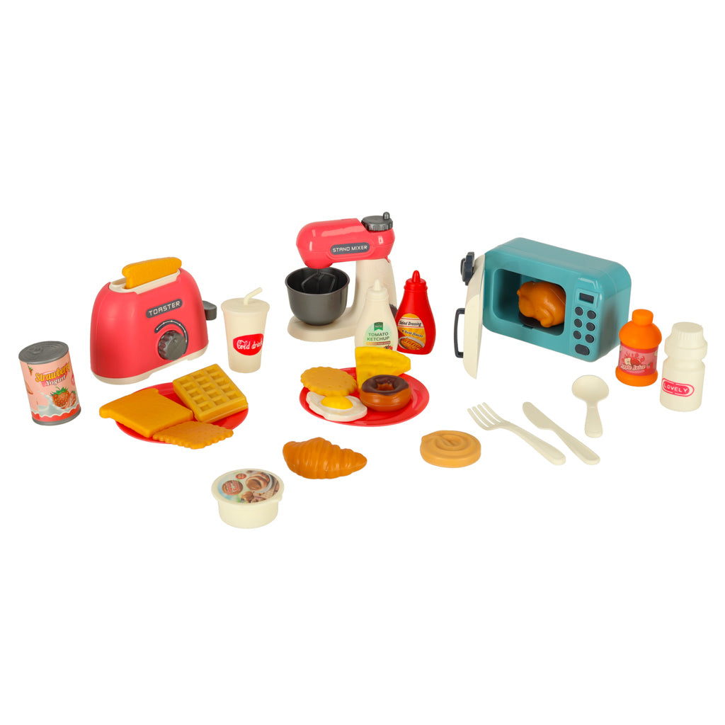 Microwave Toaster Mixer Vegetables + Accessories