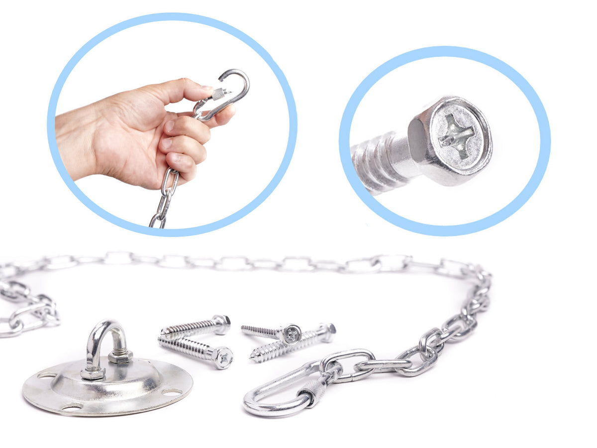 Ceiling Mount Hammock Swing Hook Chain 200kg