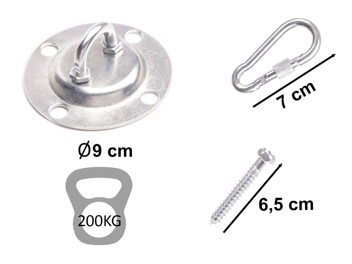 Ceiling Mount Hammock Swing Hook Chain 200kg