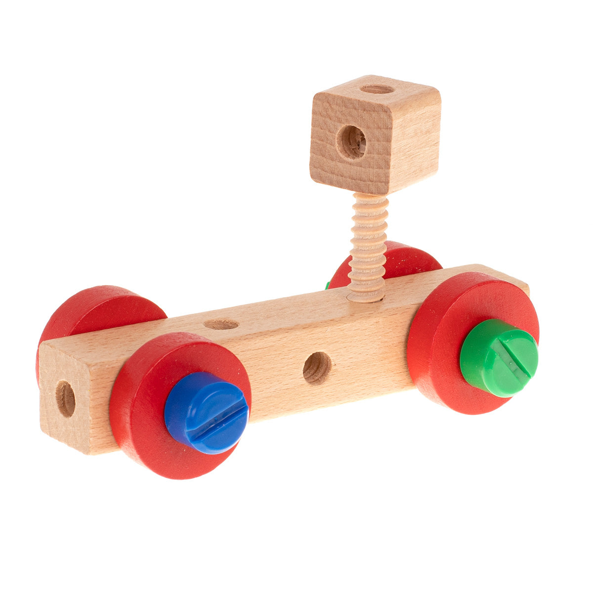 Workshop Educational Chair Wooden Blocks Construction Set 49el.